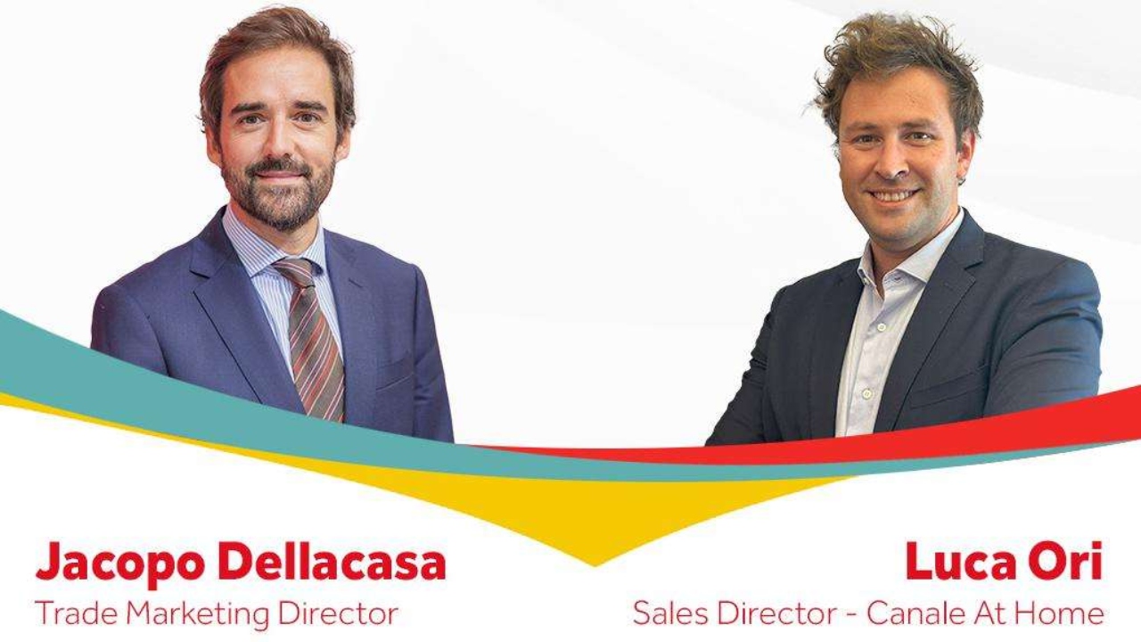 Jacopo Dellacasa e Luca Ori, rispettivamente Trade Marketing Director e Sales Director - Canale At Home di Coca Cola Hbc