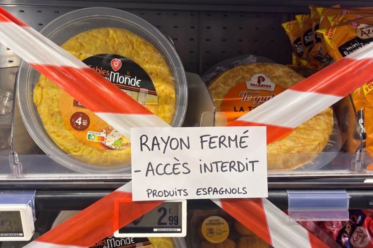 Prodotti spagnoli "vietati" nei supermercati francesi