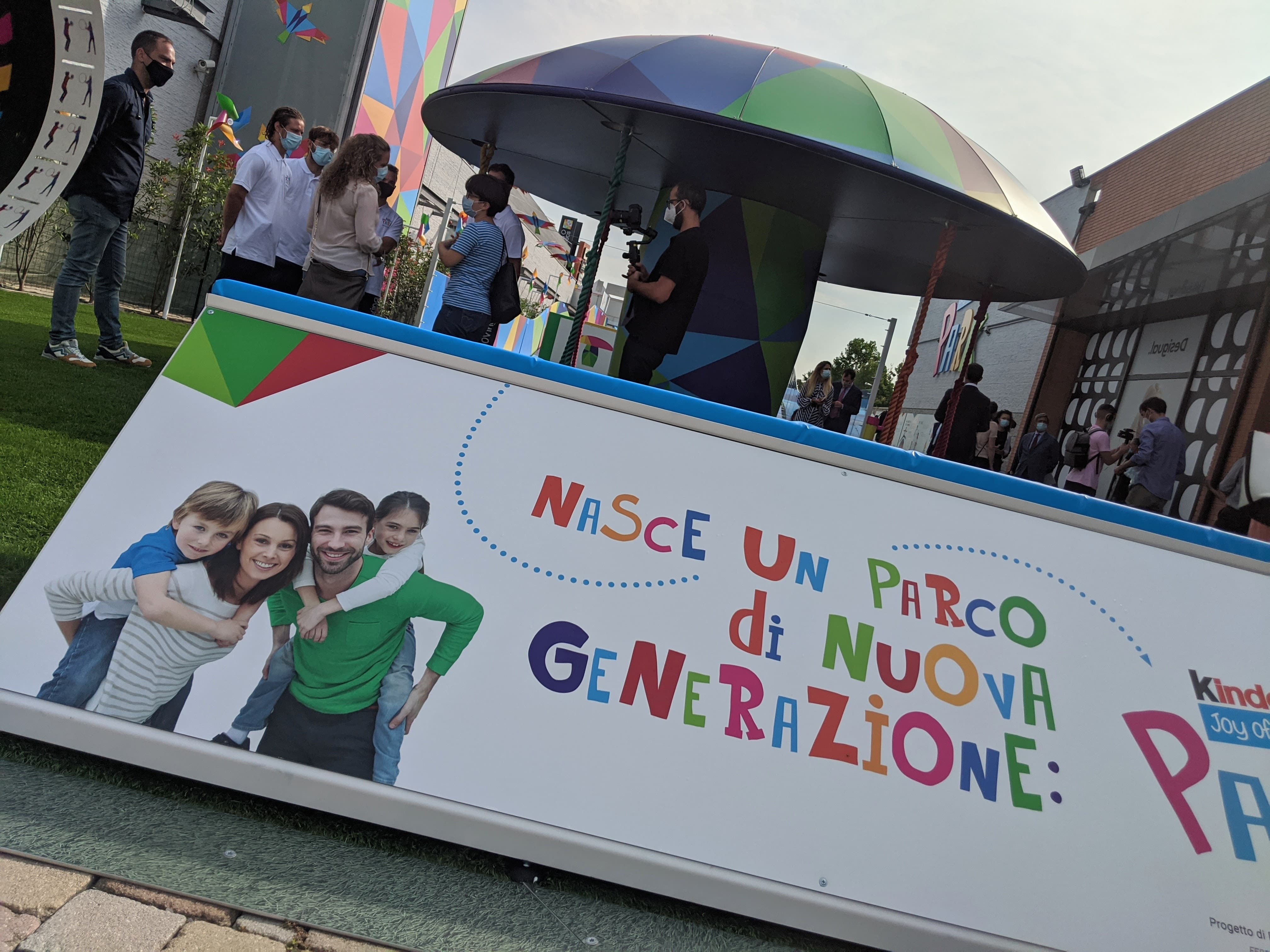 Kinder Joy of moving Park, Vicolungo The Style Outlets