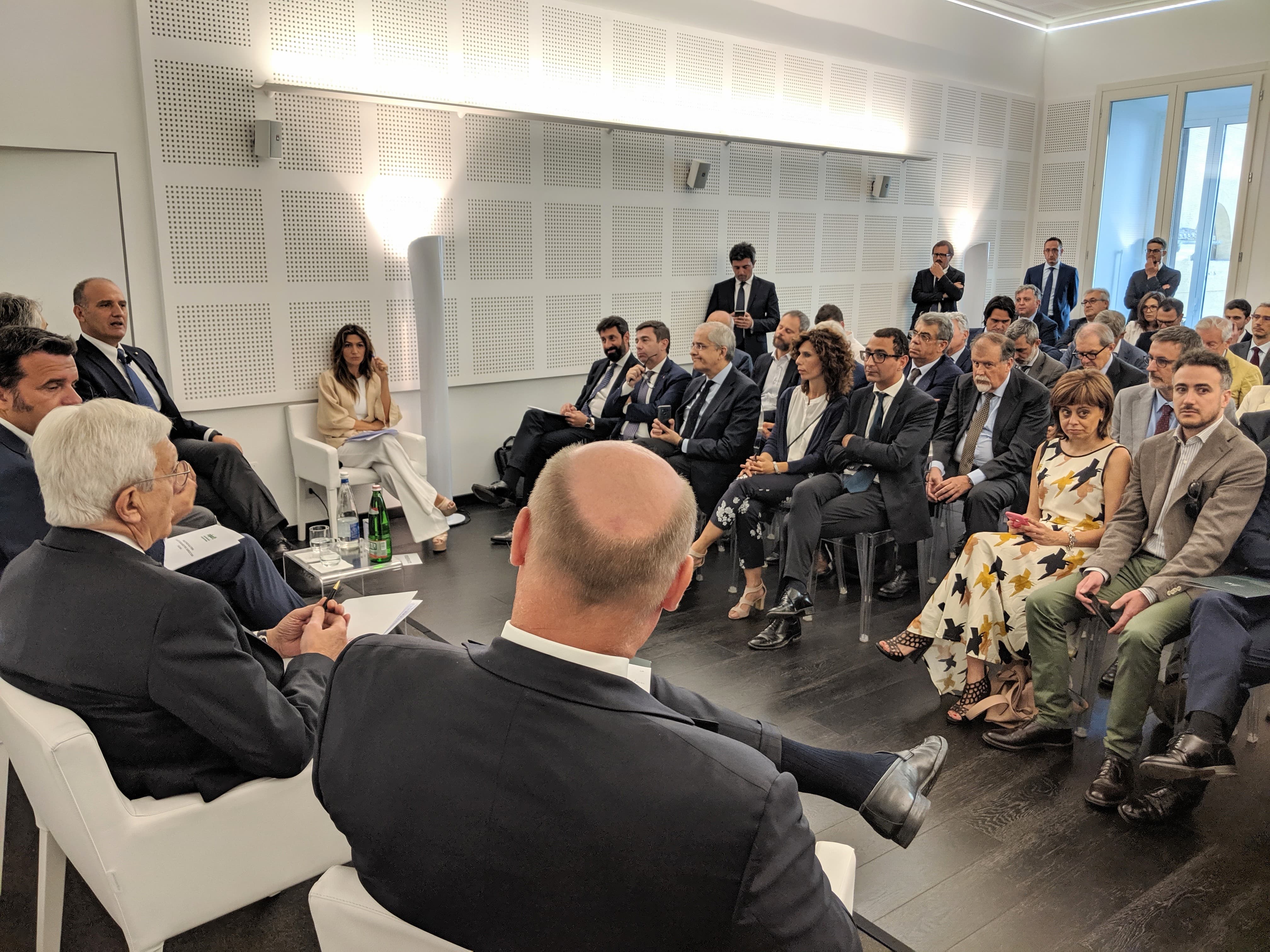 Evento "Dallo spazio alla terra: il salto tecnologico per l'agricoltura italiana" presso il Montecitorio Meeting Center di Roma, 17 luglio 2019