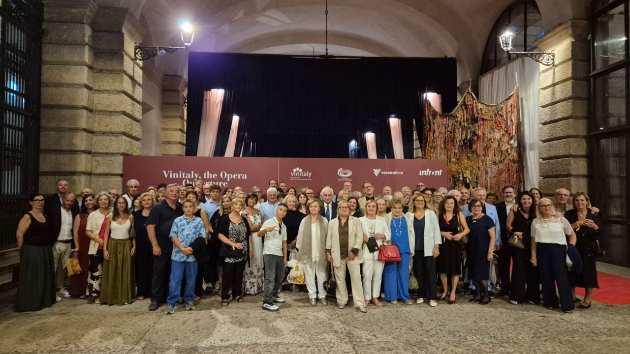 Soci Consorzio Tutela Aceto Balsamico Tradizionale Modena all'Arena di Verona