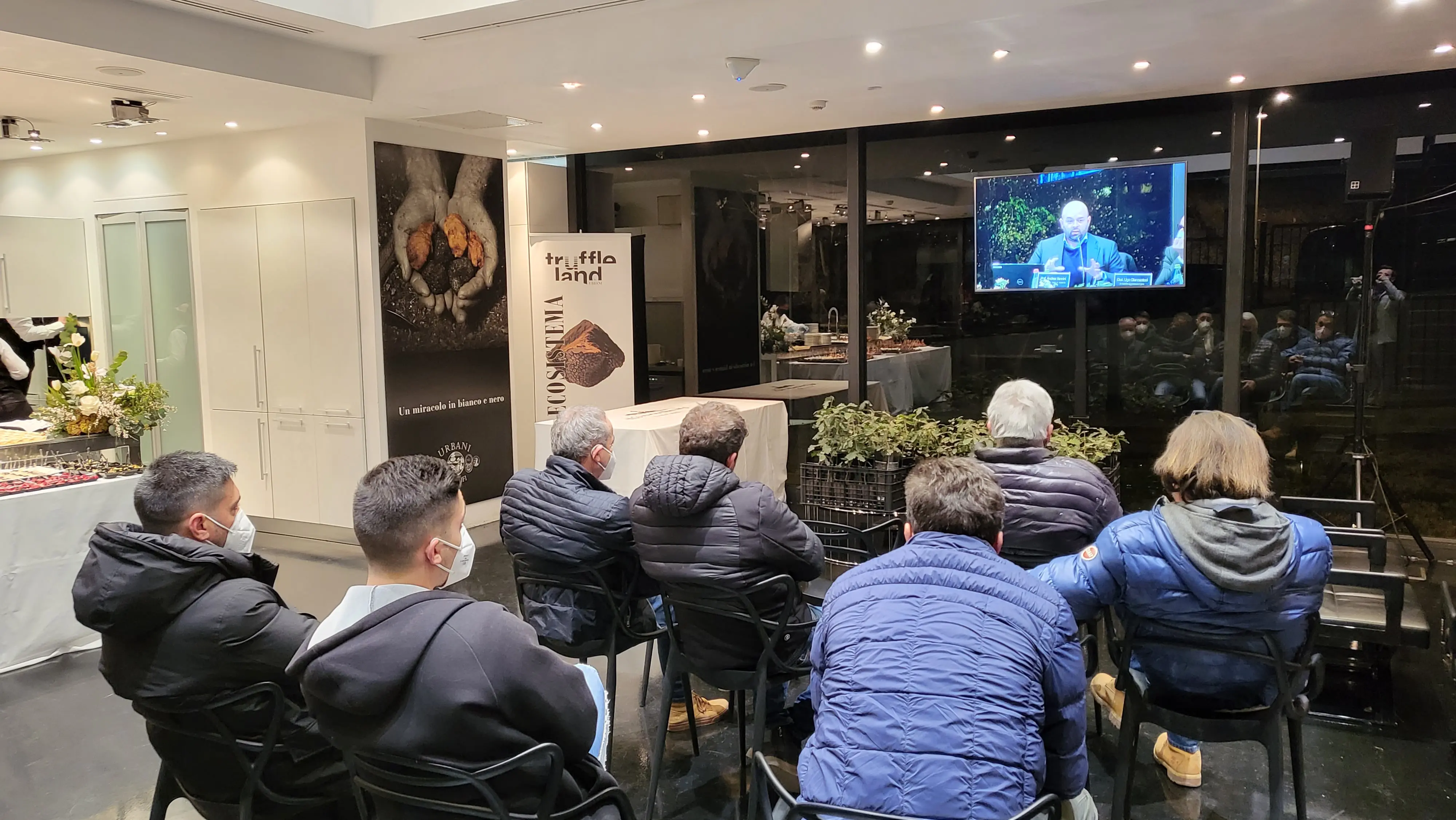 Conferenza stampa dell'azienda Urbani Tartufi di venerdì 11 febbraio 2022