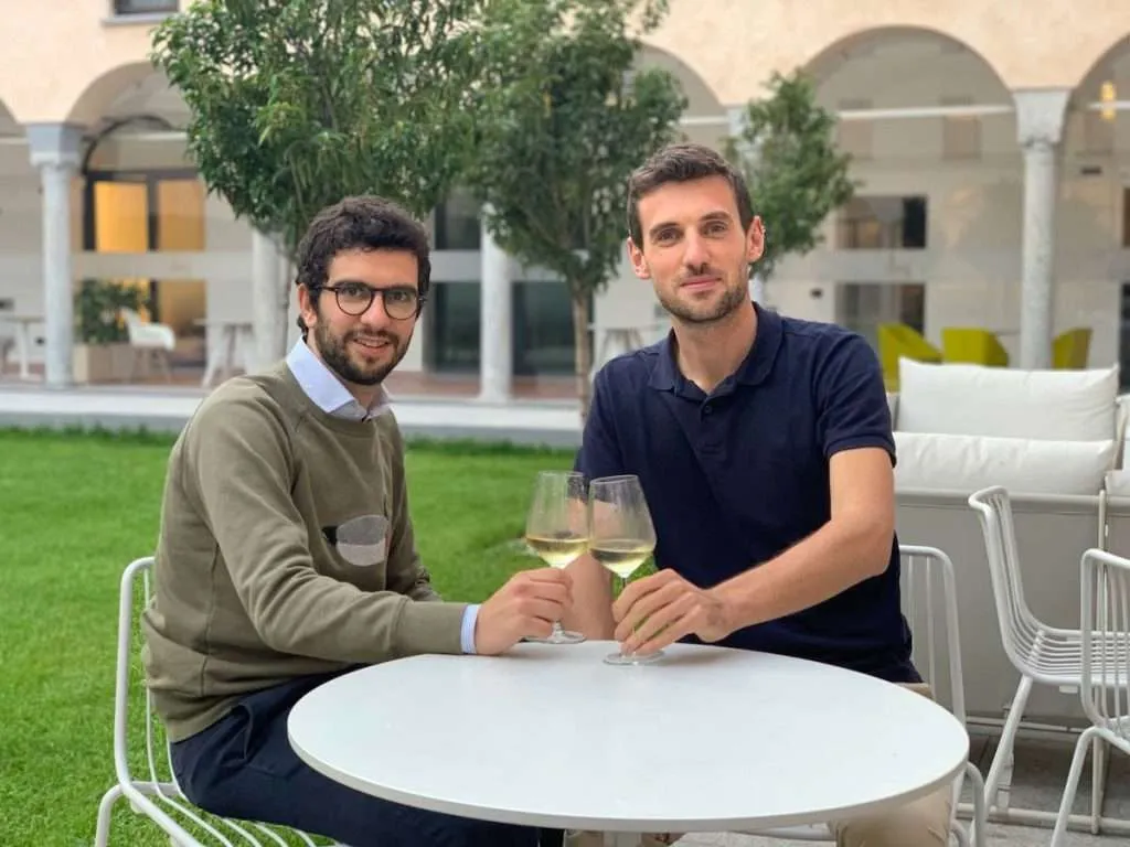 Divinea, a sinistra Filippo Galanti co-founder e ceo, a destra Matteo Ranghetti co founder e ceo