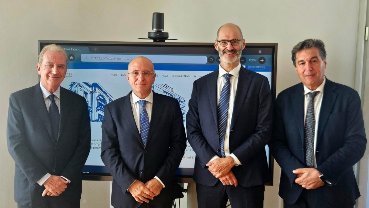 Sottoscrittori accordo Invimit Sgr - Fondazione Ca' Granda (29 settembre 2025)