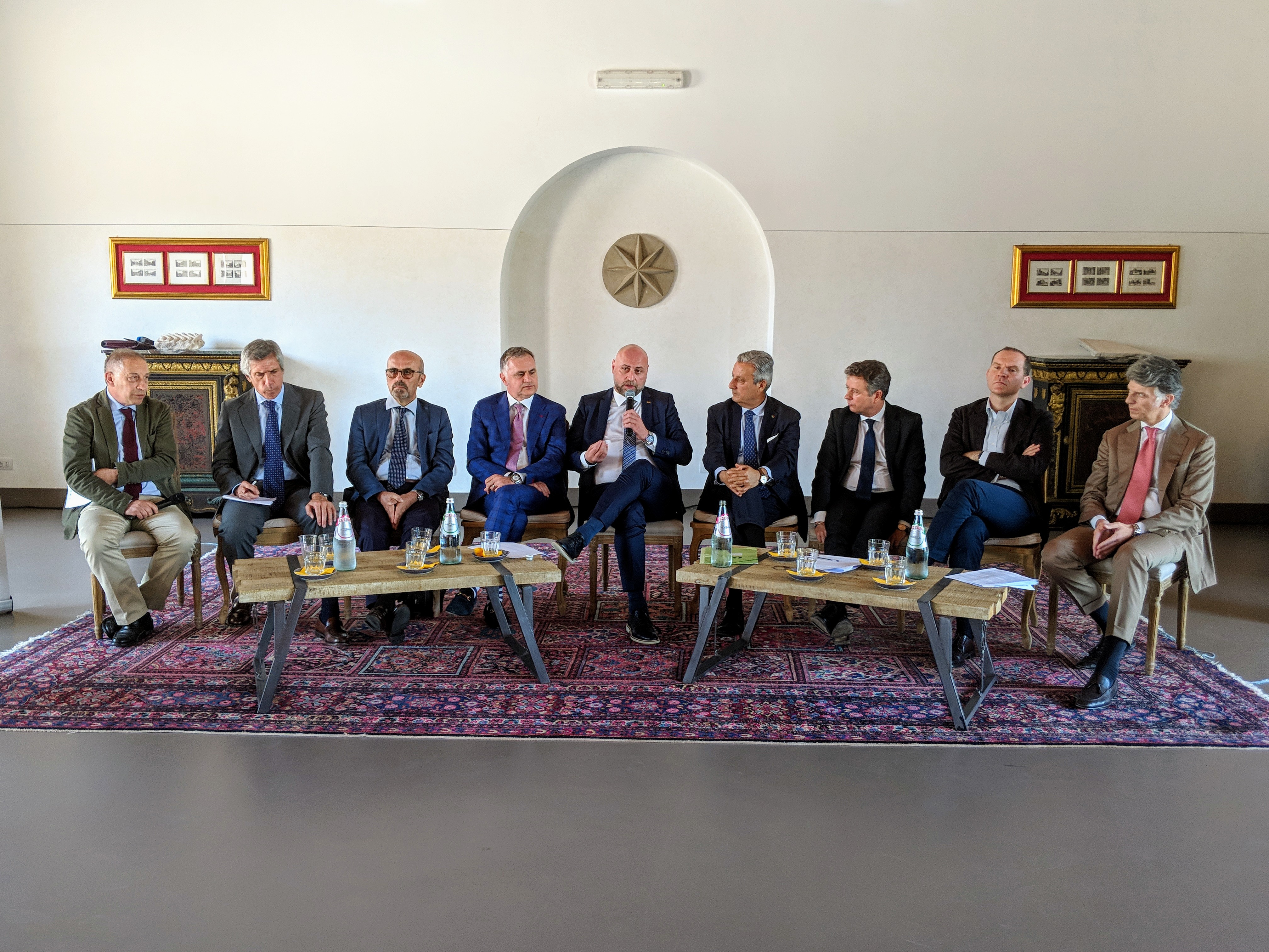 Conferenza "Grano duro: mietitura a porte aperte con i protagonisti della filiera" tenutasi a Roma in data 6 luglio 2018