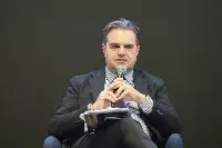 Cristiano Ludovici, presidente di Salumitalia all'assemblea di Salumitalia (Dallara Academy, 28 maggio 2025)