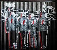 Aeroporto di Cagliari - Chef Express - Ichnusa murales