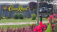 Stabilimento Diageo di Amherstburg, in Ontario (Canada) per Crown Royal