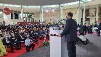 Intervento del ministro delle Politiche Agricole Stefano Patuanelli all'evento di inaugurazione di Macfrut 2022