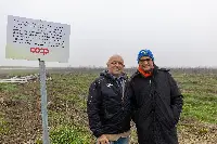 Cerimonia di donazione Coop per alluvionati Emilia Romagna