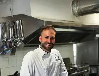 Chef Alessandro Pinca, Uliveto Roof Garden, Hotel Diana Roma