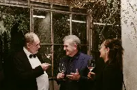 Paolo Massobrio e l&rsquo;enologo Donato Lanati