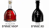 Due bottiglie D'Ussé COgnac