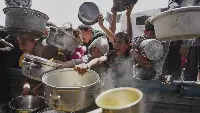Aiuti umanitari per il cibo a Gaza
