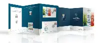 Folder di Poste Italiane del francobollo emesso per il 125 anni di Bayer in Italia