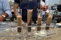 Tipico "bicerin" servito all'inaugurazione di Chef Express all'aeroporto di Napoli (16 luglio 2024)