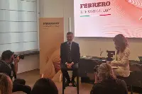 Fabrizio Gavelli, amministratore delegato di Ferrero Commerciale Italia interviene al Ferrero Innovation Day Italia (9 ottobre 2025)