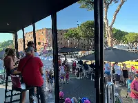 Area Hospitality Giro d'Italiaall'arrivo al Circo Massimo, a Roma