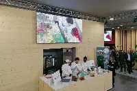 Un momento dello showcooking presso lo stand di AB Mauri a Sigep 2024 (Riminifiera, 21 gennaio 2023)